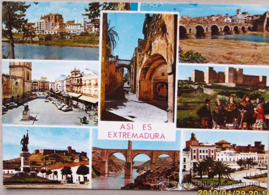 Postales: EXTREMADURA Multivista - Foto 1