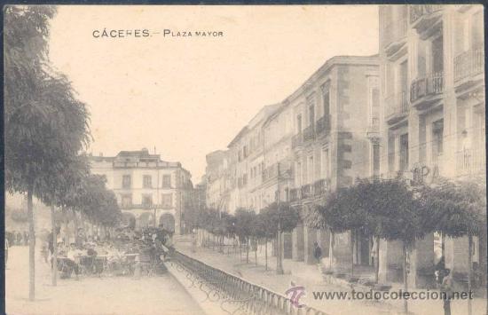 Postales: C&Aacute;CERES.- PLAZA MAYOR - Foto 1