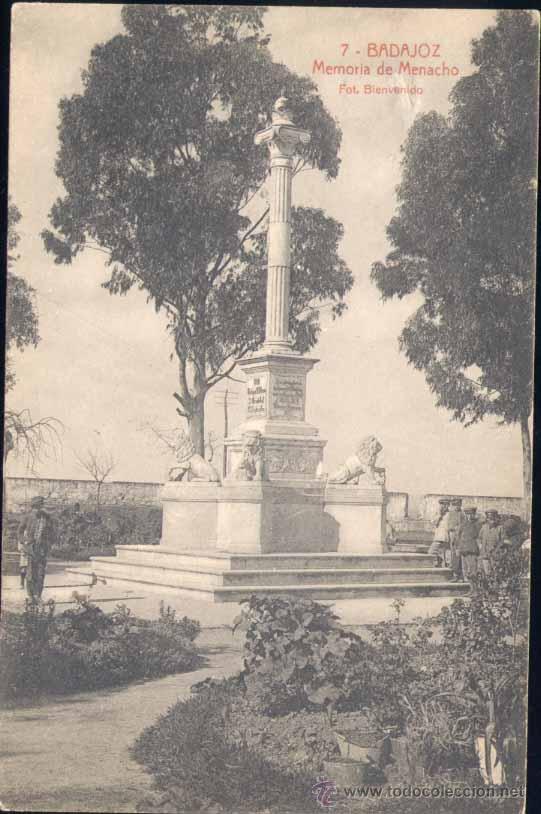 Postales: BADAJOZ.- MEMORIA DE MENACHO - Foto 1