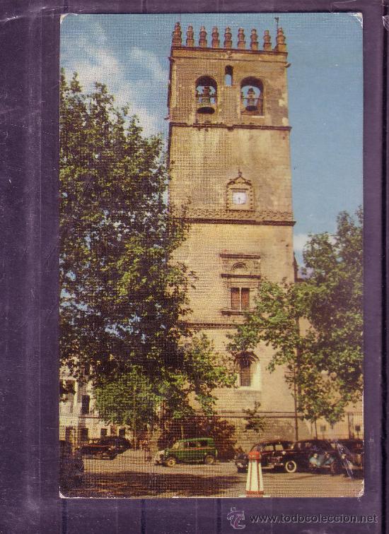 Postales: BADAJOZ - TORRE DE LA CATEDRAL - EDICIONES A.D. N&ordm; 1 - Foto 1
