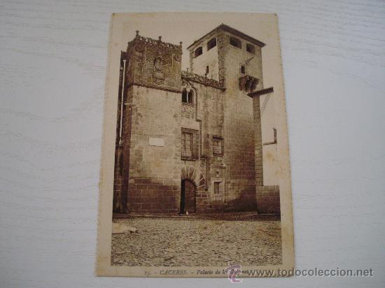 Postales: CACERES - PALACIO DE LOS GOLFINES - Foto 1