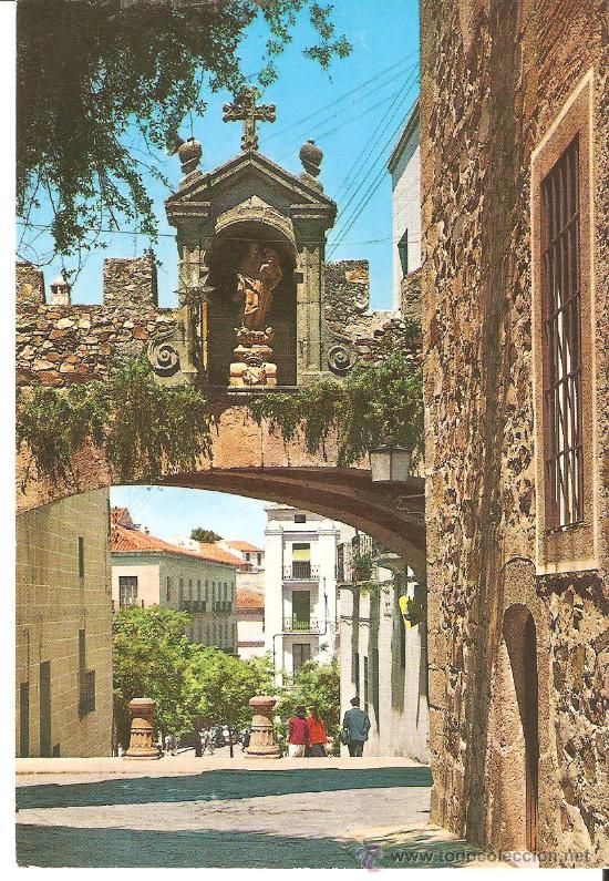 Postales: POSTAL , CACERES ARCO DE LA ESTRELLA - Foto 1