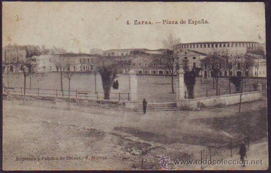 Postales: ZAFRA. Plaza de Espa&ntilde;a - Foto 1