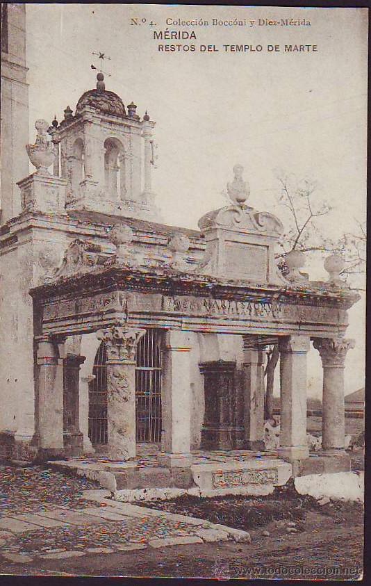 Postales: MERIDA. Restos del Templo de Marte - Foto 1