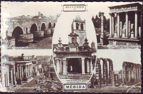 Postales: M&Eacute;RIDA. Multivistas Monumentos - Foto 1