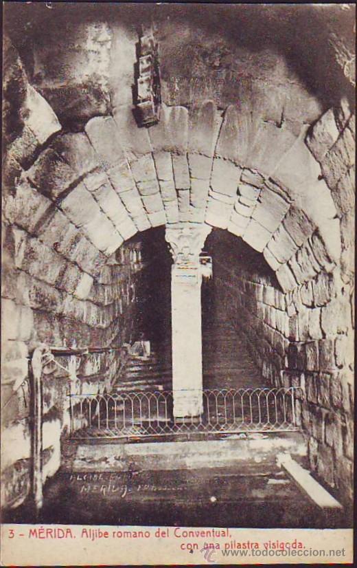 Postales: MERIDA. Aljibe del Conventual - Foto 1