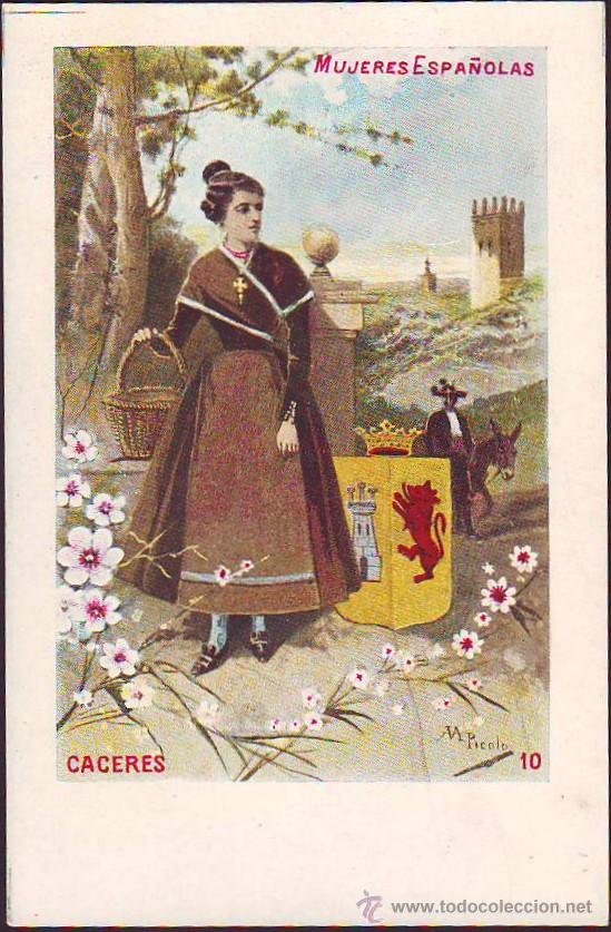 Postales: C&Aacute;CERES. Mujeres Espa&ntilde;olas - Foto 1