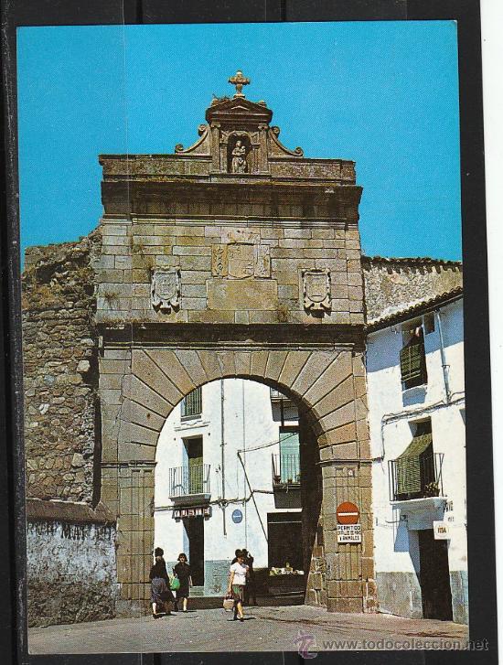 Postales: PLASENCIA. PUERTA DEL  SOL - Foto 1