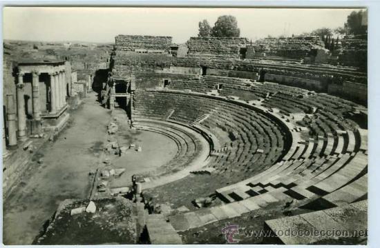 Postales: POSTAL MERIDA TEATRO ROMANO - Foto 1