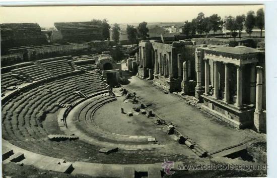 Postales: POSTAL MERIDA TEATRO ROMANO - Foto 1