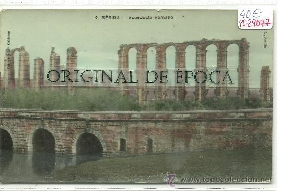 Postales: (PS-29077)POSTAL DE MERIDA-ACUEDUCTO ROMANO - Foto 1