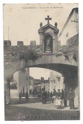 Postales: C&Aacute;CERES. ARCO DE LA ESTRELLA. (ED. M C) - Foto 1