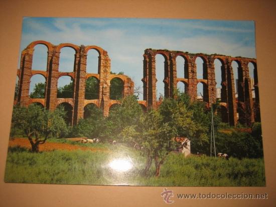 Postales: 91.-MERIDA  ACUEDUCTO ROMANO   EDICIONES ARRIBAS - Foto 1