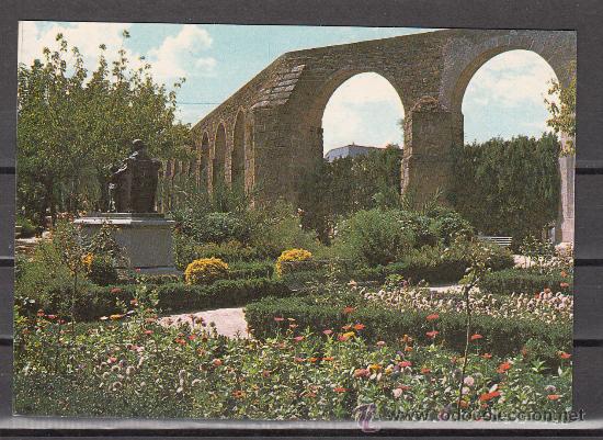 Postales: PLASENCIA. PARQUE DEL GENERALISIMO Y ACUEDUCTO - Foto 1