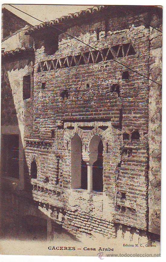 Postales: C&Aacute;CERES. CASA  ARABE - Foto 1