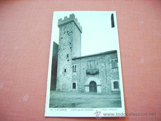 Postales: CACERES -TORRE DE LAS CIGUE&Ntilde;AS - Foto 1