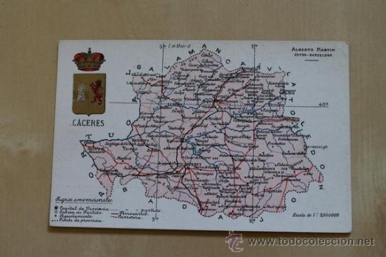 Postales: Postal. C&aacute;ceres. Alberto Mart&iacute;n, editor. - Foto 1