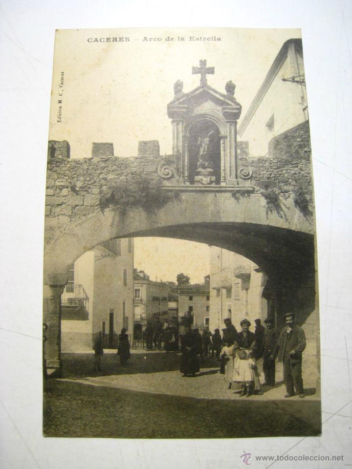 Postales: CACERES: ARCO DE LA ESTRELLA - Foto 1