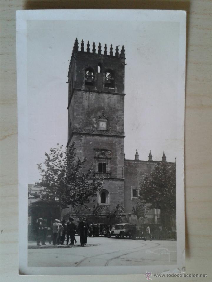 Postales: Postal antigua Badajoz. Torre de la Catedral. - Foto 1 - 39974147