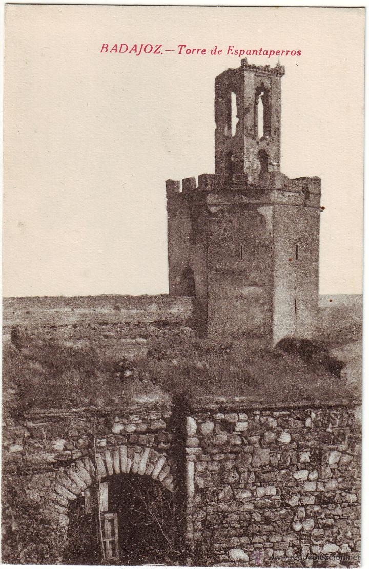 Postales: BADAJOZ. TORRE DE ESPANTAPERROS - Foto 1