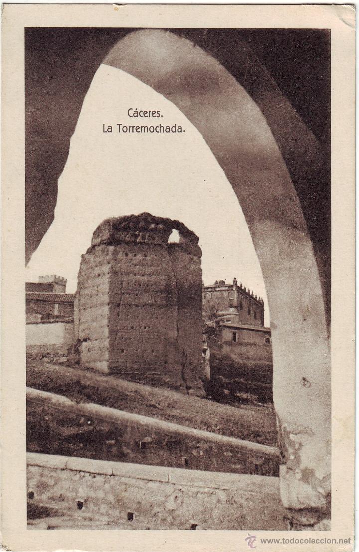 Postales: C&Aacute;CERES. LA TORREMOCHADA PC-44 - Foto 1