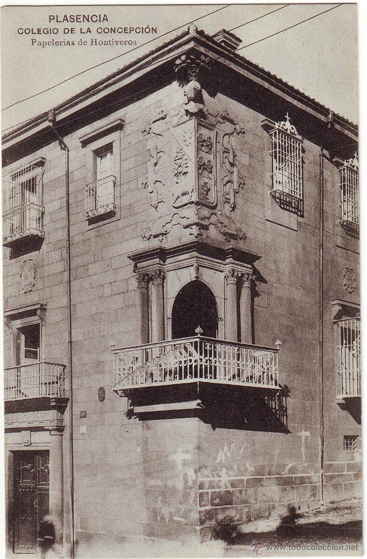Postales: PLASENCIA. COLEGIO DE LA CONCEPCI&Oacute;N. PC-52 - Foto 1