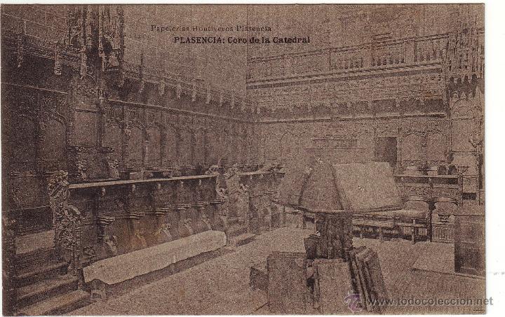 Postales: PLASENCIA. CORO DE LA CATEDRAL. PC-53 - Foto 1