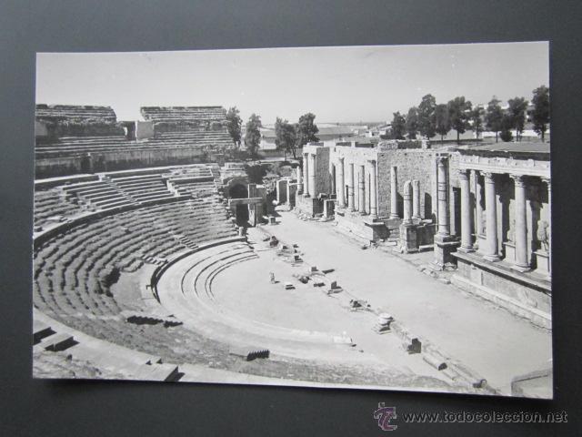 Postales: Postal Badajoz, M&eacute;rida. Teatro romano. - Foto 1