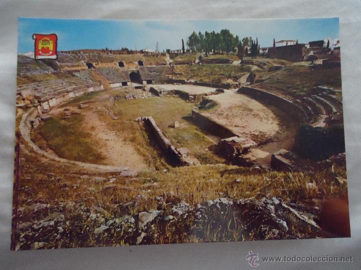 Postales: antigua postal MERIDA TEATRO ROMANO - Foto 1