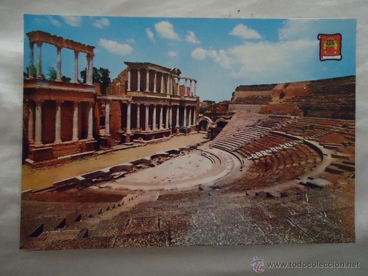 Postales: antigua postal MERIDA TEATRO ROMANO - Foto 1