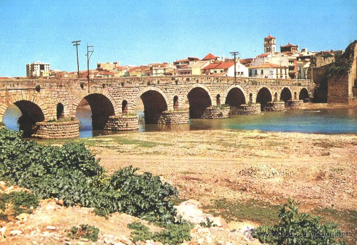 Postales: MERIDA - PUENTE ROMANO - Foto 1
