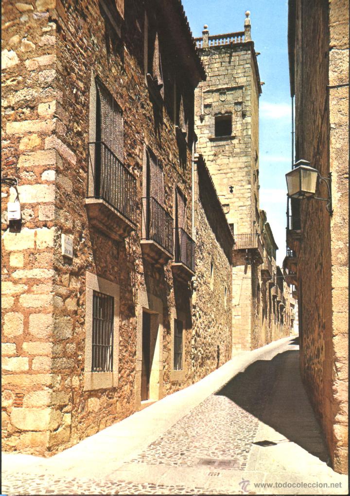 Postales: CACERES - CALLE ANCHA - Foto 1
