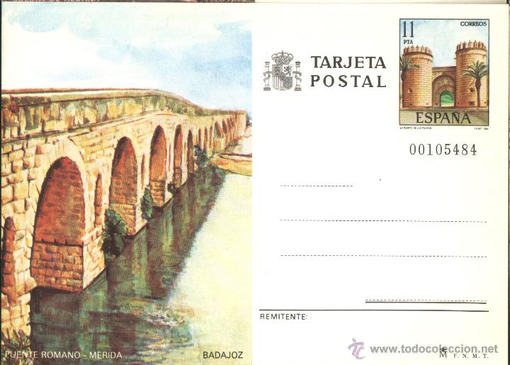 Postales: MERIDA - PUENTE ROMANO - Foto 1