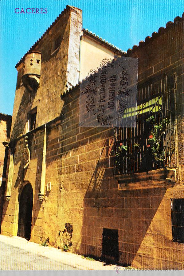 Postales: POSTAL - CACERES - LA CASA DEL SOL - NO CIRCULADA - Foto 1