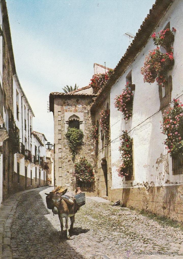 Postales: N&ordm; 17074 POSTAL CACERES RINCON TIPICO - Foto 1