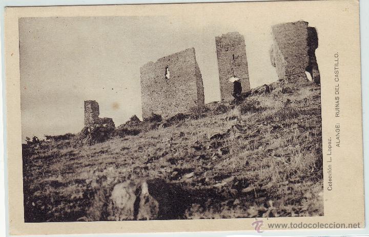 Postales: ALANGE. RUINAS DEL CASTILLO - Foto 1