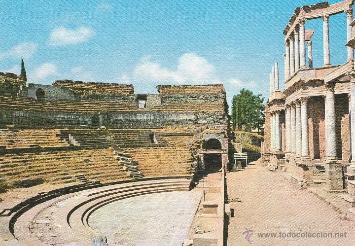 Postales: N&ordm; 20397 POSTAL MERIDA TEATRO ROMANO - Foto 1