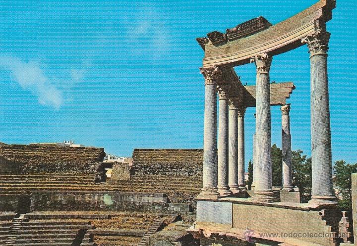 Postales: N&ordm; 20400 POSTAL MERIDA TEATRO ROMANO - Foto 1