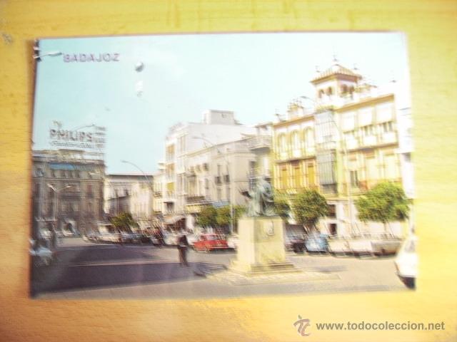 Postales: BADAJOZ  --- PLAZA DE ESPA&Ntilde;A - Foto 1
