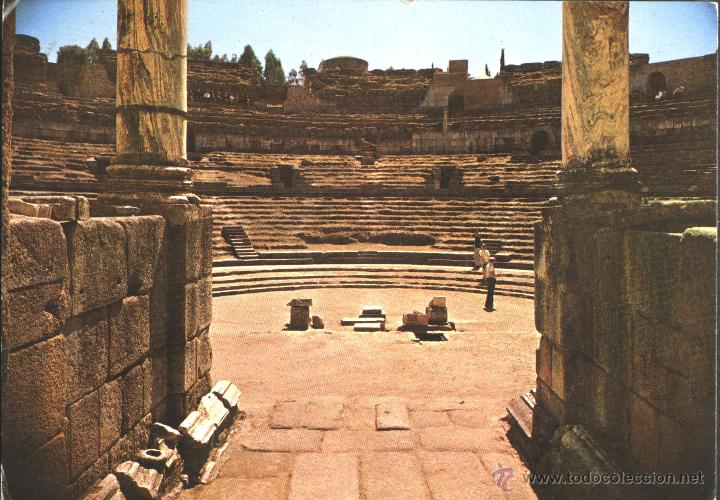 Postales: MERIDA - TEATRO ROMANO - Foto 1