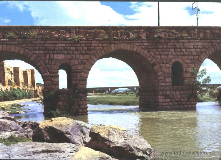 Postales: MERIDA - PUENTE ROMANO - Foto 1