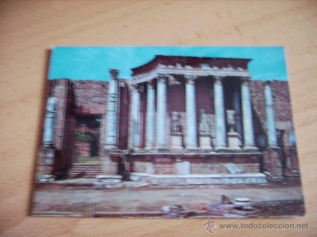 Postales: MERIDA  ( BADAJOZ )  ANFITEATRO ROMANO - Foto 1