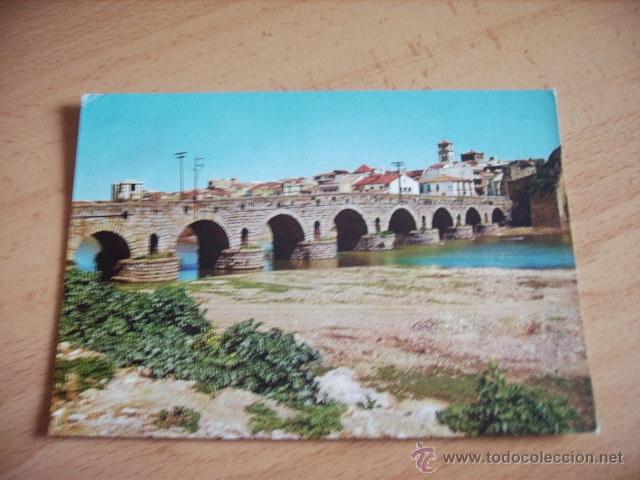Postales: MERIDA  ( BADAJOZ )  PUENTE ROMANO - Foto 1