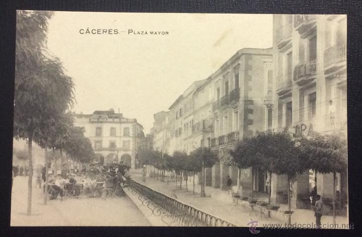 Postales: C&Aacute;CERES. PLAZA MAYOR. - Foto 1