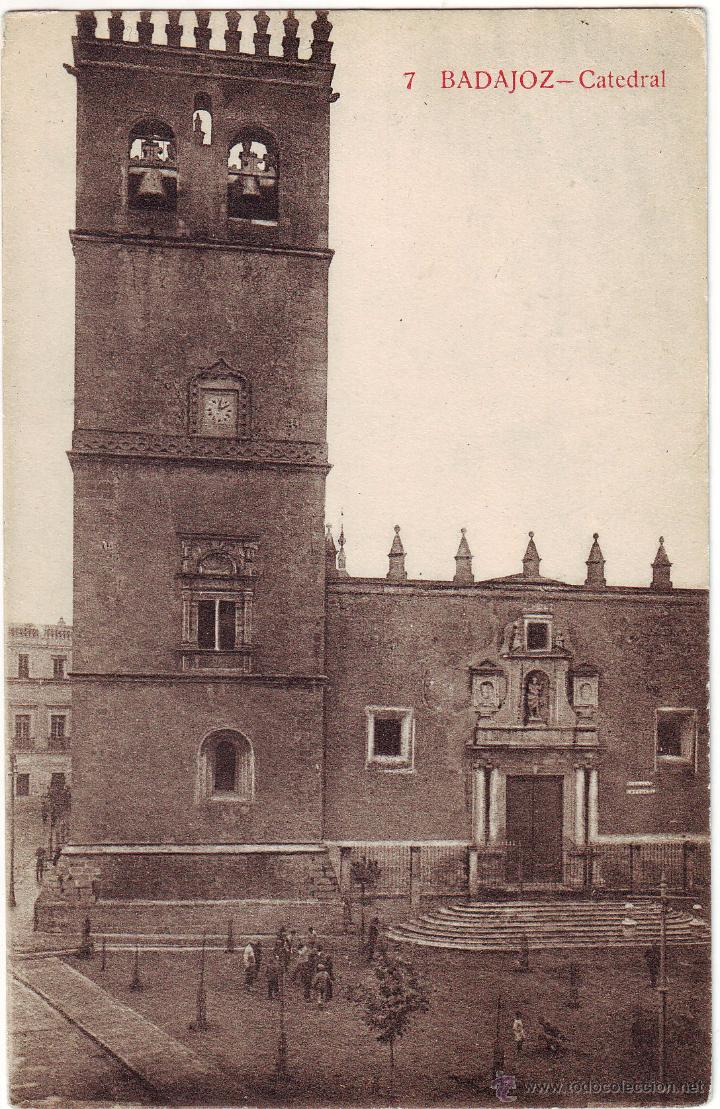 Postales: PB.2  BADAJOZ. CATEDRAL - Foto 1