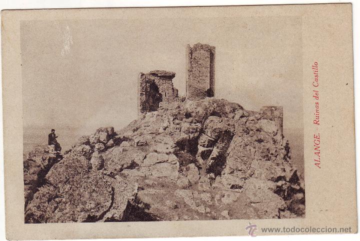 Postales: PB-23  ALANGE. RUINAS DEL CASTILLO - Foto 1