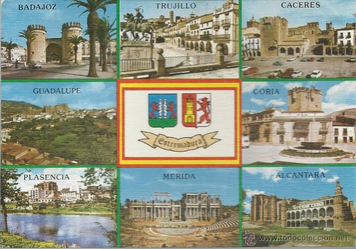 Postales: ANTIGUA POSTAL DE EXTREMADURA - Foto 1