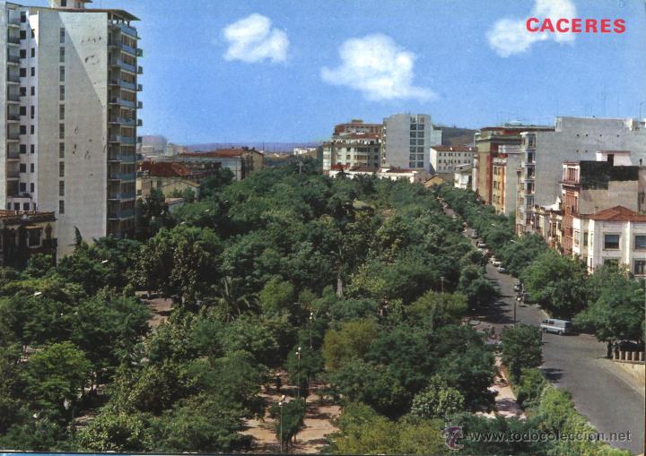 Postales: CACERES - AVENIDA DE ESPA&Ntilde;A - Foto 1