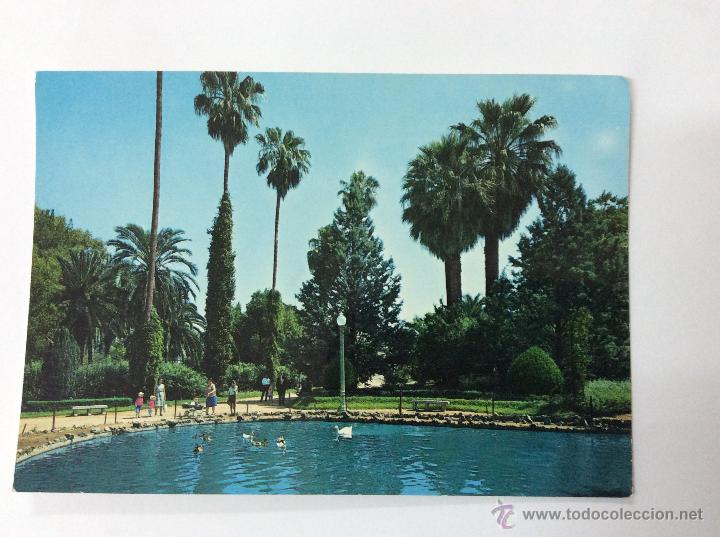 Postales: 5 Badajoz. Castelar Estanque   escrita - Foto 1
