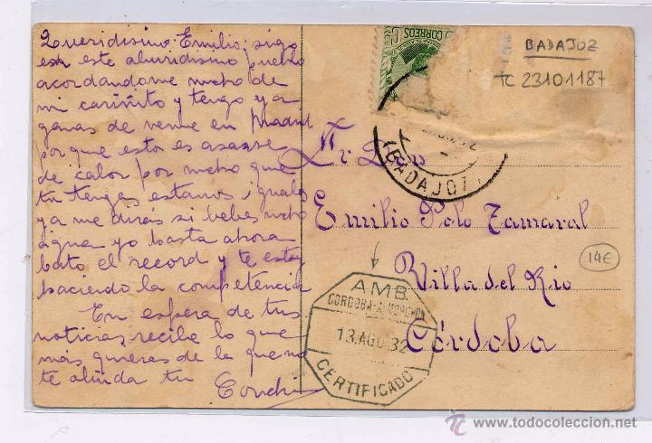 Postales: ALANGE (BADAJOZ).- EL CASTILLO: PUERTA DEL SOL - Foto 2